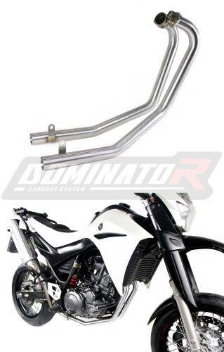 XT 660 X Exhaust Header Head pipe Linkpipe Downpipe MANIFOLD Collector 2004 - 2015 DOMINATOR  x