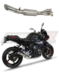 MT-10 RN45 Toba de esapament GP3 Teava mijlocie, teava de legatura 2016 - 2020