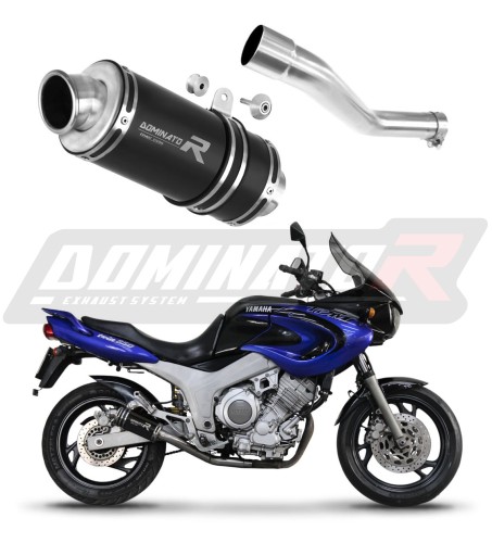 exhaust muffler DOMINATOR GP1 BLACK fits to Yamaha TDM 850 Right Side 1991  1995 6