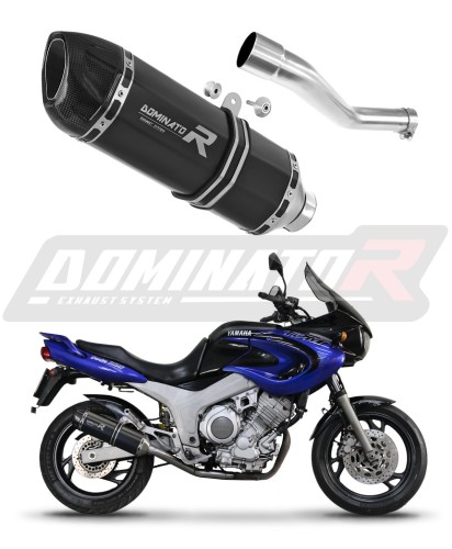wydech tłumik DOMINATOR HP1 CZARNY pasujący do motocykla Yamaha TDM 850 Right Side 1991 - 1995 6