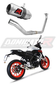 Yamaha MT 125 2020 Sistem complet cu colector si toba de esapament GP + dB killer medium