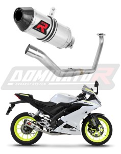 Yamaha YZF R125 2019 - 2020 Sistem complet cu colector si toba de esapament HP3 + dB killer medium