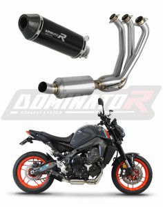 Yamaha MT 09 2021 - 2023 Low Level EX Sistem complet cu colector si toba de esapament HP3 NEGRU + dB killer medium