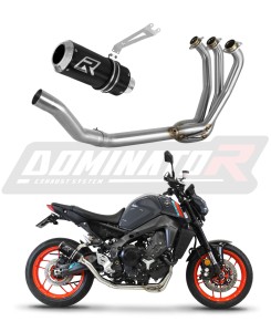 Yamaha MT 09 2021 - 2023 Sistem complet cu colector si toba de esapament GP NEGRU + dB killer medium