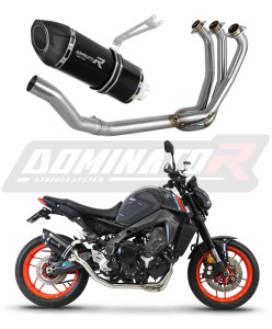 Yamaha MT 09 2021 - 2023 Sistem complet cu colector si toba de esapament HP5 NEGRU + dB killer medium
