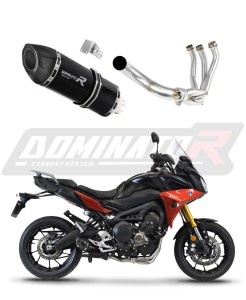 Yamaha MT 09 TRACER 900 2015 - 2020  Sistem complet cu colector si toba de esapament HP5 NEGRU + dB killer medium