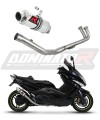 kompletny układ wydechowy z tłumikiem DOMINATOR Full System GP1 pasujący do motocykla Yamaha T-MAX 500 2008 - 2011 6