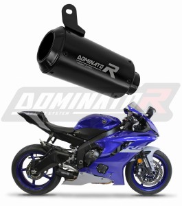 Yamaha YZF R6 2017 - 2023 Toba de esapament GPS NEGRU + dB killer medium