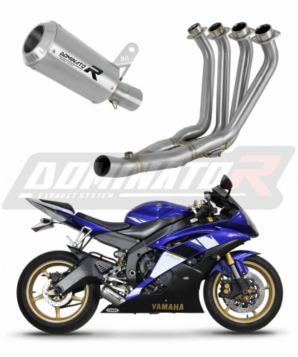 Yamaha YZF R6 2006 - 2016 Full system Kolektor wydech Tłumik GPS + dB killer medium