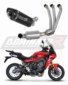 Yamaha Tracer 9 / GT 2021 - 2024 Sistem complet cu colector si toba de esapament HP8 NEGRU EX + dB killer medium