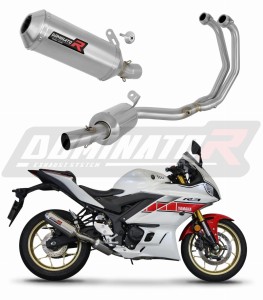 Yamaha YZF-R3 2019 - 2024 Sistem complet cu colector si toba de esapament OV G2 + dB killer medium