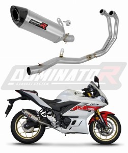 Yamaha YZF-R3 2019 - 2024 Sistem complet cu colector si toba de esapament HP8 + dB killer medium