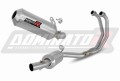 complete exhaust system with muffler DOMINATOR Full System OV G2 fits to Yamaha MT03 2020  2023 3