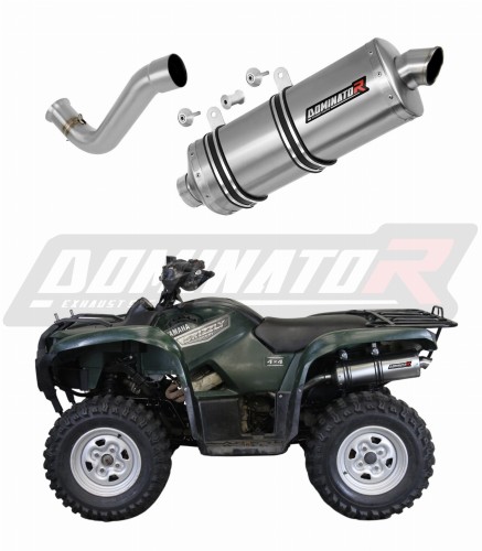 Yamaha YFM 700 Grizzly 2007 - 2015 motorcycle Exhaust Muffler Auspuff Sportauspuff Silencer Echappement Silencieux Scarico Scarichi Escape Wydech Tłumik P7 Dominator Exhaust System x