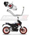 Yamaha MT 125 2021 - 2022 EXHAUST Collector Manifold Full System Muffler Auspuff Sportauspuff Silencer Echappement Silencieux Scarico Scarichi Escape Wydech Tłumik HP3 Dominator Exhaust System x