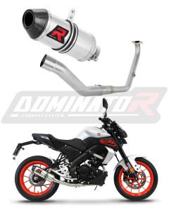 Yamaha MT 125 2021 - 2024 Sistem complet cu colector si toba de esapament HP3 + dB killer medium