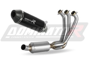 Yamaha XSR 900 2022 - 2023 Low Level EX Sistem complet cu colector si toba de esapament HP3 NEGRU + dB killer