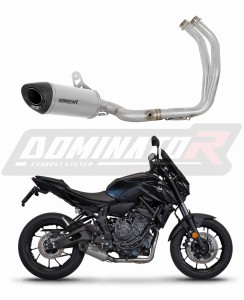 Yamaha MT 07 2021 - 2024  Sistem complet cu colector si toba de esapament HP8 Titan + dB killer