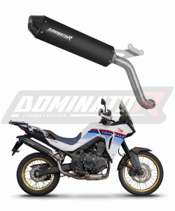 Honda XL 750 TRANSALP 2023 Toba de esapament MX2 NEGRU + dB killer