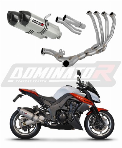 kompletny układ wydechowy z tłumikiem DOMINATOR Full System HP1 pasujący do motocykla Kawasaki Z1000 2017 - 2020 7