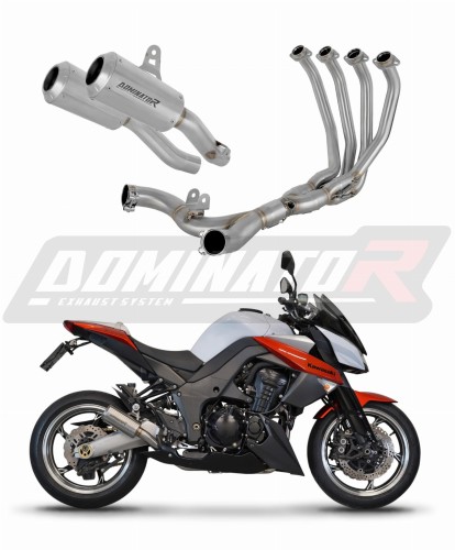 complete exhaust system with muffler DOMINATOR Full System GPS fits to Kawasaki Z1000 2017  2020 7