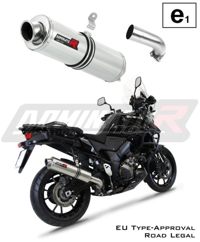 wydech tłumik DOMINATOR Homologowany Okrągły pasujący do motocykla Suzuki DL 1050 V-Strom / XT 2020 - 2024 7