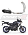 kompletny układ wydechowy z tłumikiem DOMINATOR Full System HP8 CZARNY pasujący do motocykla Yamaha Tracer 7 / GT 2020 - 2024 3