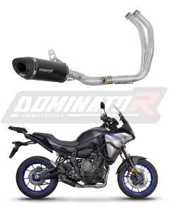 Yamaha Tracer 7 / GT 2020 - 2024 Sistem complet cu colector si toba de esapament HP8 NEGRU + dB killer