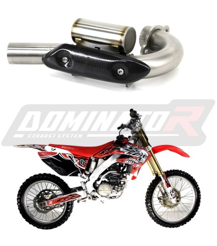 DOMINATOR exhaust manifold header z PowerBomb fits to CRF 250 R 2006  2009 4