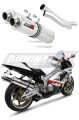exhaust muffler DOMINATOR ROUND fits to Honda VTR 1000 SP1 1998  2001 6