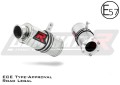 exhaust muffler DOMINATOR homologated road legal GP1 fits to Kawasaki ZX7R 1996  2003 3