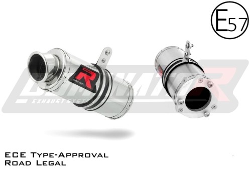 exhaust muffler DOMINATOR homologated road legal GP1 fits to Kawasaki ZX9R 1998  2002 3