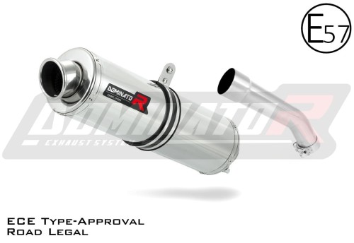 wydech tłumik DOMINATOR Homologowany Okrągły pasujący do motocykla Kawasaki ZX10R 2004 - 2005 3