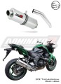 exhaust muffler DOMINATOR homologated road legal OV fits to Kawasaki Z750 2007  2012 5