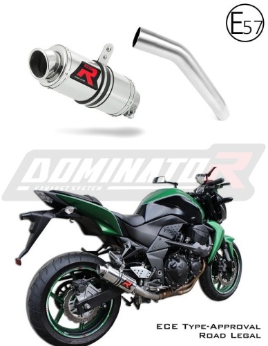 Kawasaki Z750 2007 - 2012 Motorcycle EU Approved Street Legal Muffler Auspuff Sportauspuff Silencer Echappement Silencieux Scarico Scarichi Escape Wydech Tłumik GP1 Dominator Exhaust System x