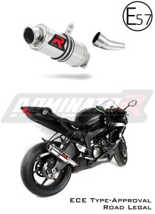 Kawasaki ZX6R 636 2009 - 2020 Toba de esapament omologata EU GP1