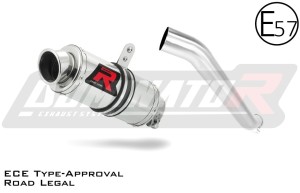 Kawasaki ZX6R 636 2003 - 2004 Toba de esapament omologata EU GP1