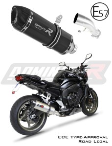 Yamaha FZ1 FAZER 1000 2006 - 2015 Toba de esapament omologata EU HP1 NEGRU