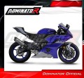 complete exhaust system with muffler DOMINATOR titanium Full System HP6 fits to Yamaha YZF R6 2017  2023 3