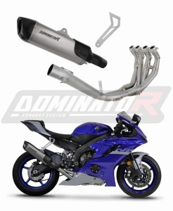 Yamaha YZF R6 2017 - 2023 Full Titan Sistem complet cu colector si toba de esapament HP6 + db killer