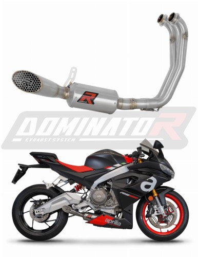 complete exhaust system with muffler DOMINATOR Full System GP3 fits to Aprilia RS 660 2020  2024 4