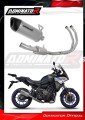 kompletny układ wydechowy z tłumikiem DOMINATOR Full System Tytanowy HP6 pasujący do motocykla Yamaha Tracer 7 / GT 2020 - 2024 2