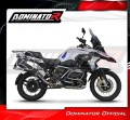 BMW R1250GS ADVENTURE 2018 - 2020 EXHAUST Muffler Auspuff Sportauspuff Silencer Echappement Silencieux Scarico Scarichi Escape Wydech Tłumik HP7 BLACK Dominator Exhaust System EU Approved Homologacja 4