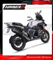 BMW R1200GS 2013 - 2018 EXHAUST Muffler Auspuff Sportauspuff Silencer Echappement Silencieux Scarico Scarichi Escape Wydech Tłumik HP7 BLACK Dominator Exhaust System EU Approved Homologacja 2