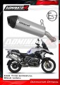 exhaust muffler DOMINATOR homologated road legal titanium HP7 fits to BMW R1200GS 2013  2018 2