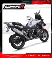 exhaust muffler DOMINATOR homologated road legal titanium HP7 fits to BMW R1200GS Adventure 2013  2018 4