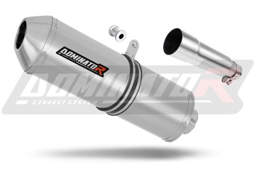 DERBI Terra Adventure 125 2008-2015 EXHAUST Muffler Auspuff Sportauspuff Silencer Echappement Silencieux Scarico Scarichi Escape Wydech Tłumik OVR Dominator Exhaust System x