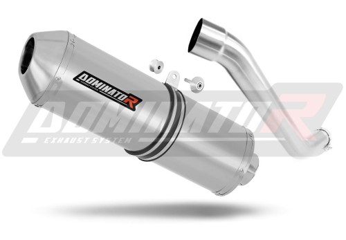 exhaust muffler DOMINATOR homologated road legal OVR fits to Kawasaki Z750 2004  2006