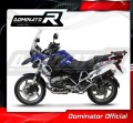 BMW R1200GS Adventure 2004 - 2009 EU Approved EXHAUST Muffler Auspuff Sportauspuff Silencer Echappement Silencieux Scarico Scarichi Escape Wydech Tłumik P7 BLACK Dominator Exhaust System 3