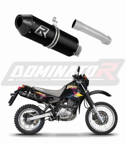Suzuki DR 650 R / RU / S 1990 - 1995 Toba de esapament MX2 NEGRU + dB killer